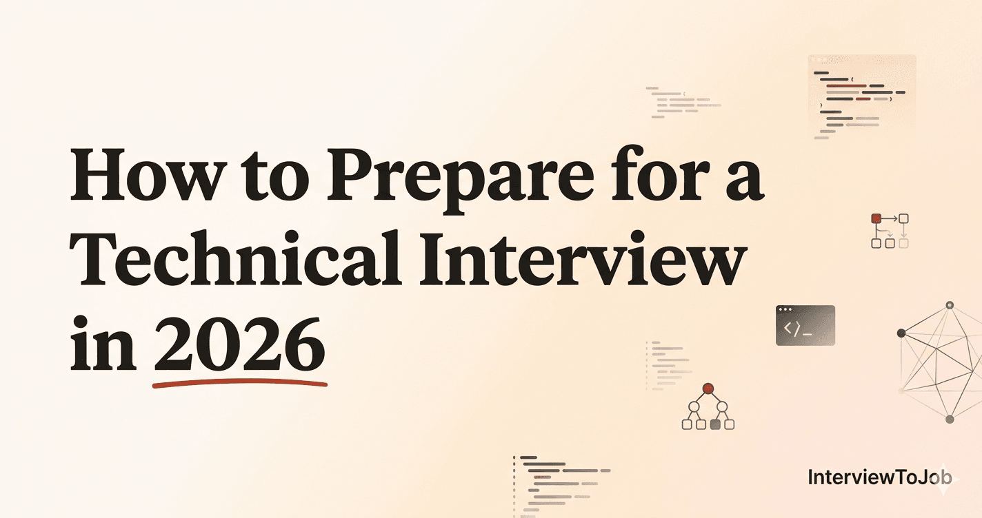 How to Prepare for a Technical Interview in 2026